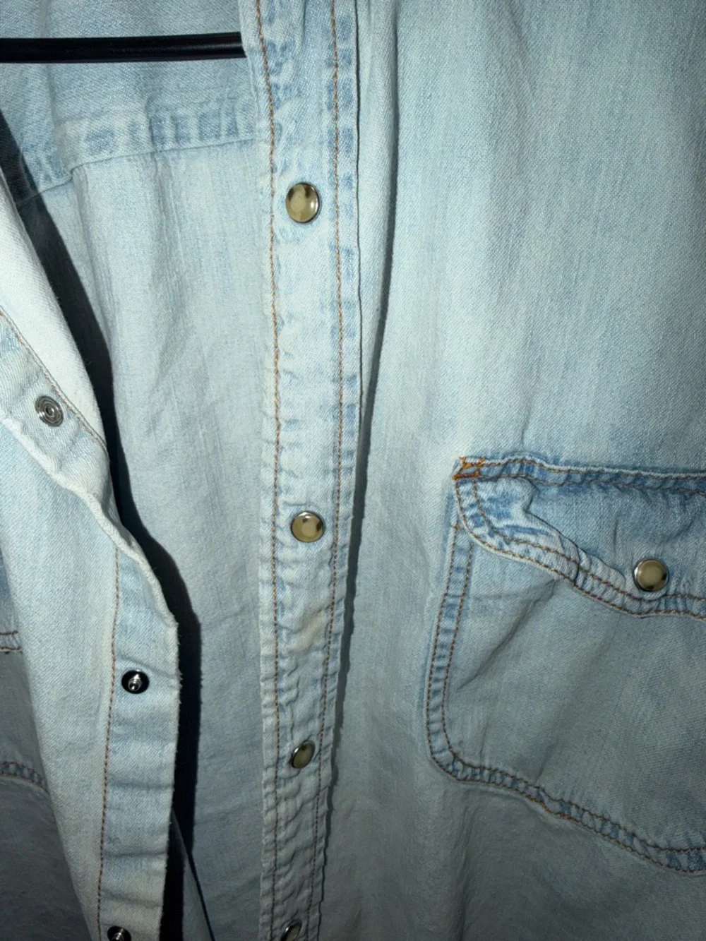 Levi's Pale Blue Denim Shirt Jacket - Picture 8 of 11
